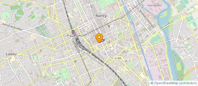 localisation de l'entreprise SCI POMALEON  NANCY