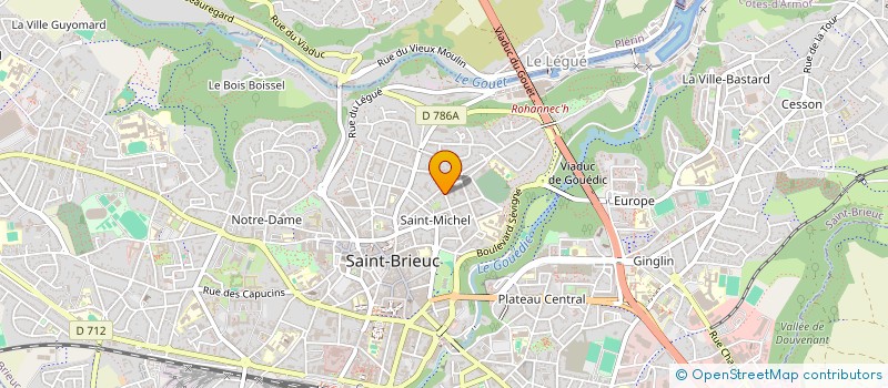 localisation de l'entreprise SCI POMCO à SAINT-BRIEUC