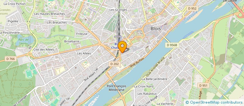 localisation de l'entreprise SCI POMEL  BLOIS