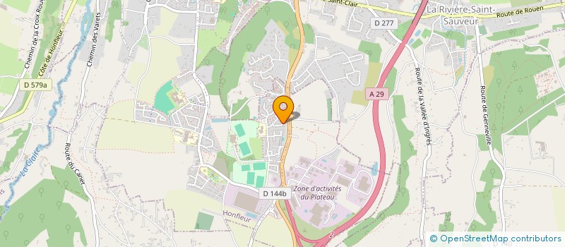 localisation de l'entreprise SCI POMERANIA à HONFLEUR