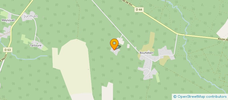 localisation de l'entreprise SCI POMIES  ESCOURCE