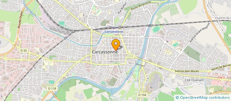 localisation de l'entreprise SCI POMMADIN à CARCASSONNE