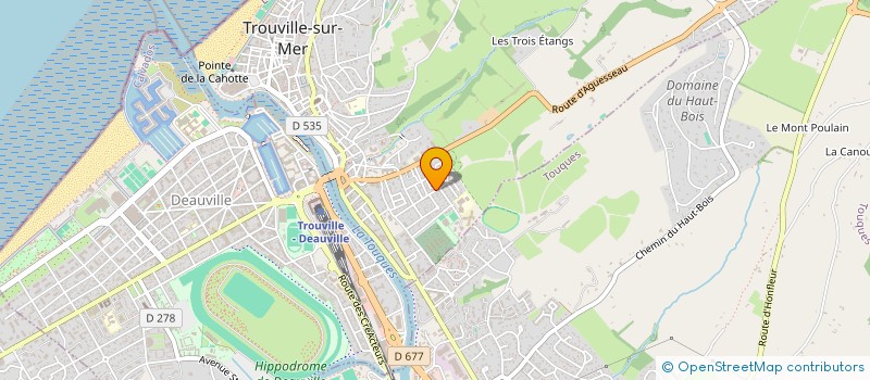 localisation de l'entreprise SCI POMME à TROUVILLE-SUR-MER