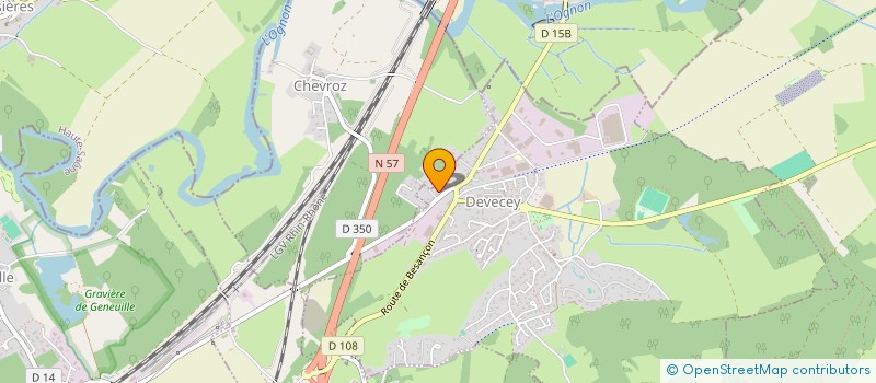 localisation de l'entreprise SCI POMME à CHEVROZ