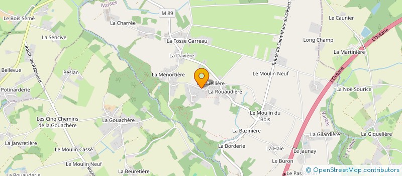 localisation de l'entreprise SCI POMME D'HAPPY  THOUARE-SUR-LOIRE