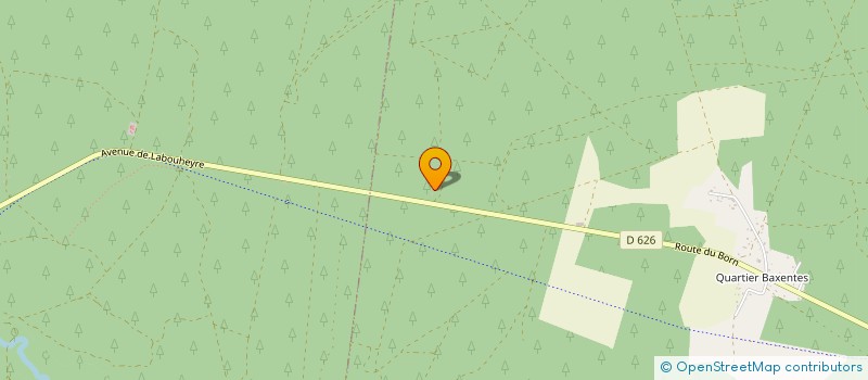 localisation de l'entreprise SCI POMME DE PIN  ESCOURCE