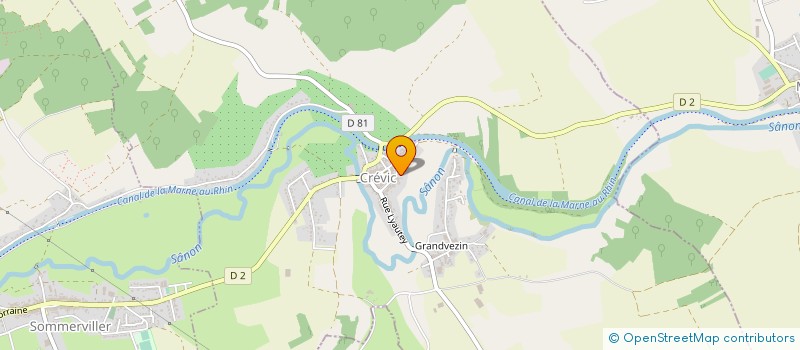 localisation de l'entreprise SCI POMME ET MIRABELLE  CREVIC