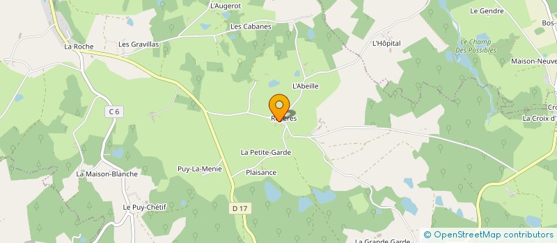 localisation de l'entreprise SCI POMME GIROFLE à LIMOGES