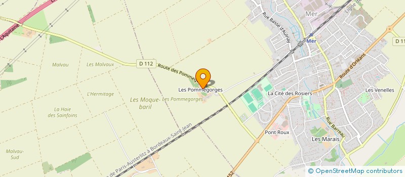 localisation de l'entreprise SCI POMME GORGES  MER