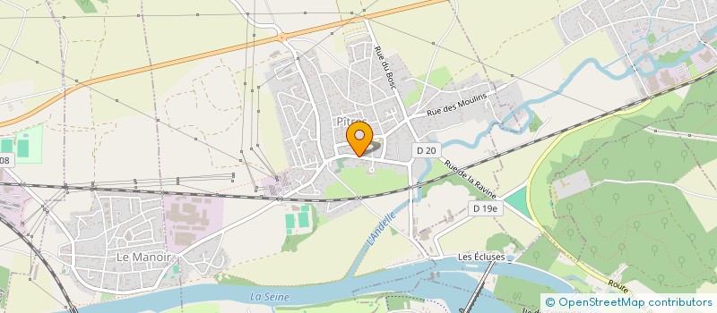 localisation de l'entreprise SCI POMMERAIES FRERET  PITRES