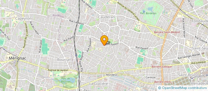 localisation de l'entreprise SCI POMMIER DUFOUR  BORDEAUX