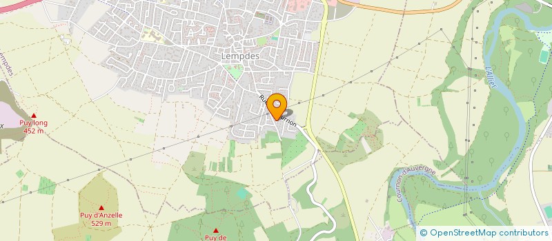 localisation de l'entreprise SCI POMMIER JEANVOINE  LEMPDES