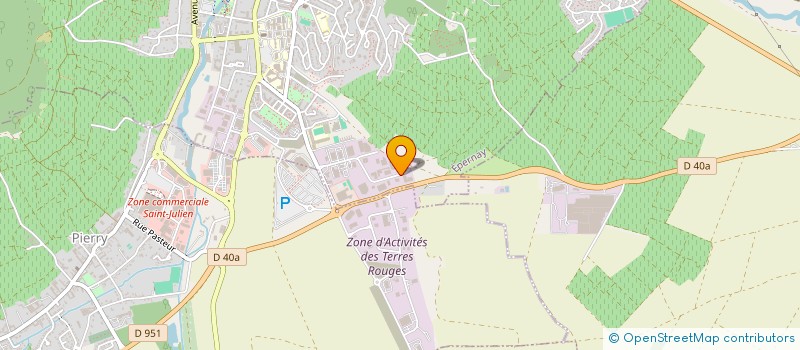 localisation de l'entreprise SCI POMO  EPERNAY