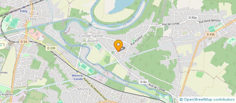 localisation de l'entreprise SCI POMOCO  LESCHES