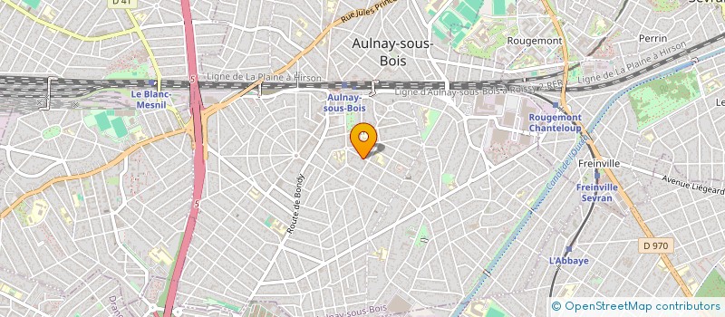 localisation de l'entreprise SCI POMODAN à AULNAY-SOUS-BOIS