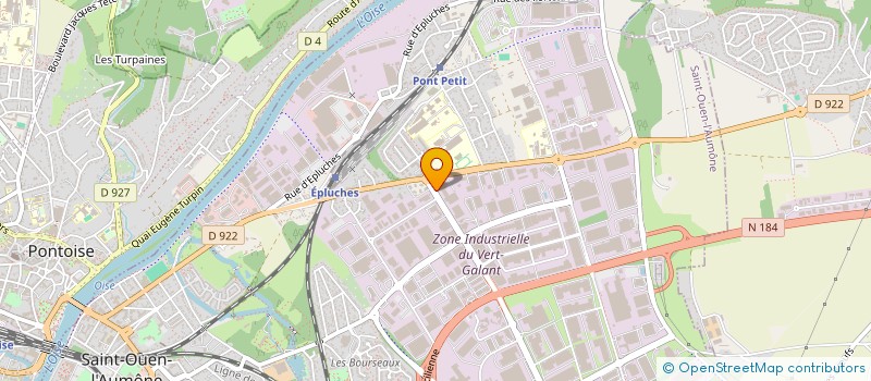 localisation de l'entreprise SCI POMODORO à SAINT-OUEN-L'AUMONE