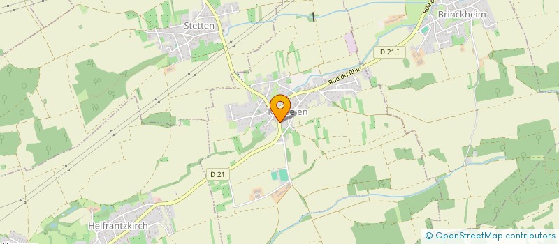 localisation de l'entreprise SCI POMODORO  STETTEN