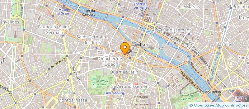 localisation de l'entreprise SCI POMOFOUR  PARIS