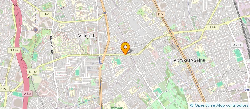 localisation de l'entreprise SCI POMPES à VILLEJUIF