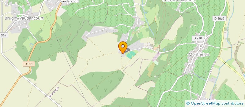 localisation de l'entreprise SCI POMPON IMMO  CHAVOT-COURCOURT