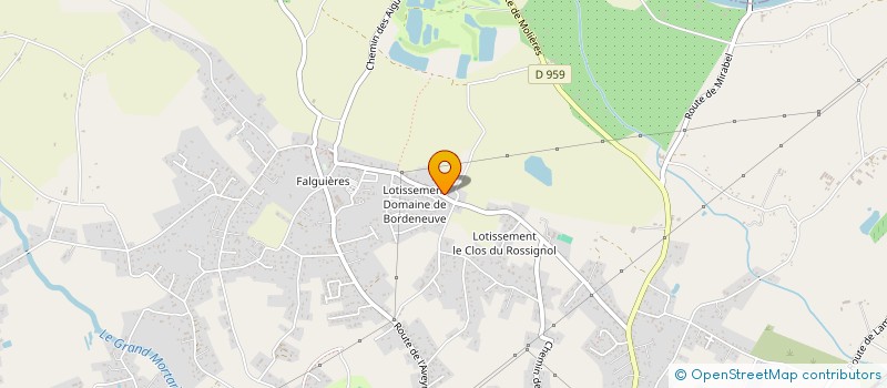 localisation de l'entreprise SCI POMPONNE  MONTAUBAN