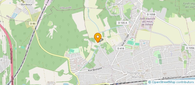 localisation de l'entreprise SCI POMPONNE SCHEMSY à POMPONNE