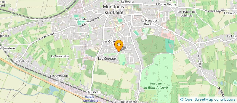 localisation de l'entreprise SCI POMPONNETTE à MONTLOUIS-SUR-LOIRE