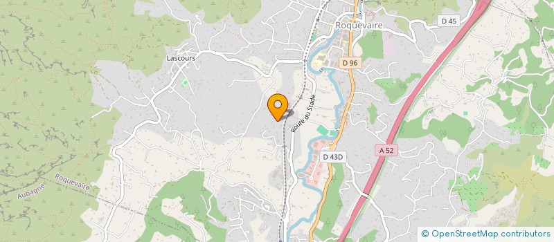 localisation de l'entreprise SCI PONCELET-CHAPUS  ROQUEVAIRE