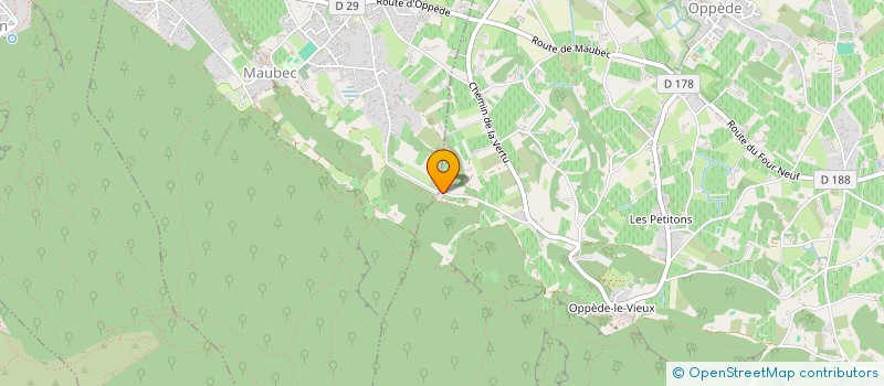 localisation de l'entreprise SCI PONCHO  L'ISLE-SUR-LA-SORGUE