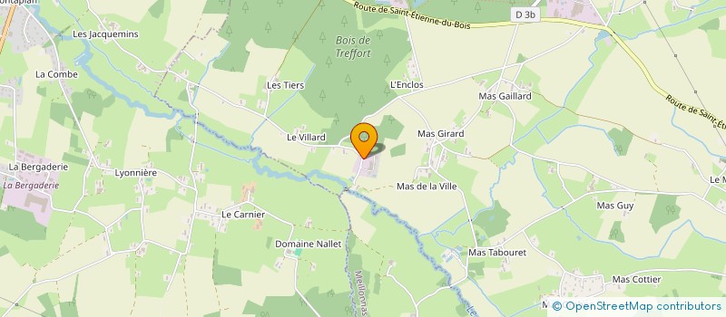 localisation de l'entreprise SCI PONCIN  VAL-REVERMONT