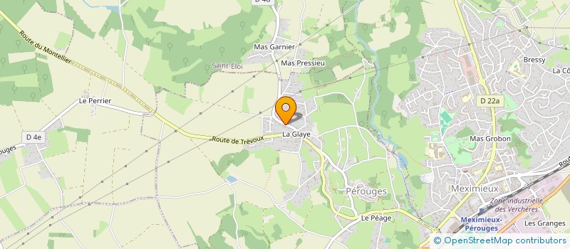 localisation de l'entreprise SCI PONCINOISE  AMBERIEU-EN-BUGEY