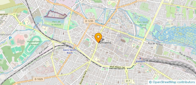 localisation de l'entreprise SCI PONDAM à AMIENS