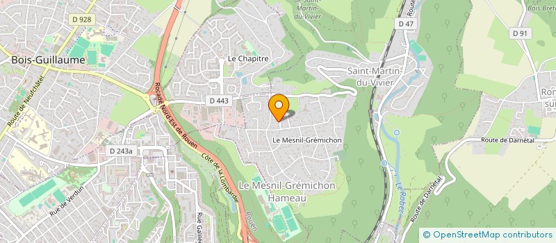 localisation de l'entreprise SCI PONK  SAINT-MARTIN-DU-VIVIER