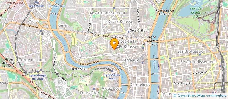 localisation de l'entreprise SCI PONPON à LYON