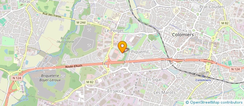 localisation de l'entreprise SCI PONS à COLOMIERS