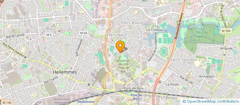 localisation de l'entreprise SCI PONSTER à VILLENEUVE-D'ASCQ
