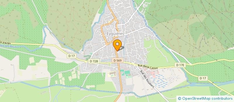 localisation de l'entreprise SCI PONSTOR  EYGUIERES