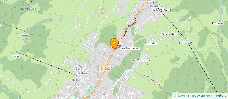 localisation de l'entreprise SCI PONT DARBON  DEMI-QUARTIER