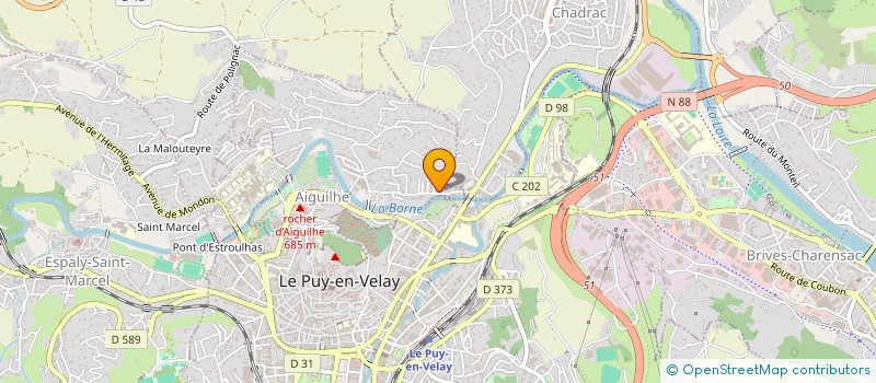 localisation de l'entreprise SCI PONT DE L'EGU à AIGUILHE