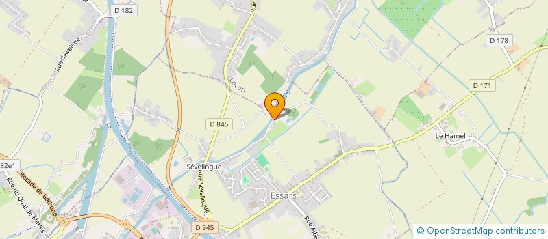 localisation de l'entreprise SCI PONT DE PIERRE  ESSARS