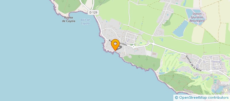 localisation de l'entreprise SCI PONT DE VIE  TALMONT-SAINT-HILAIRE