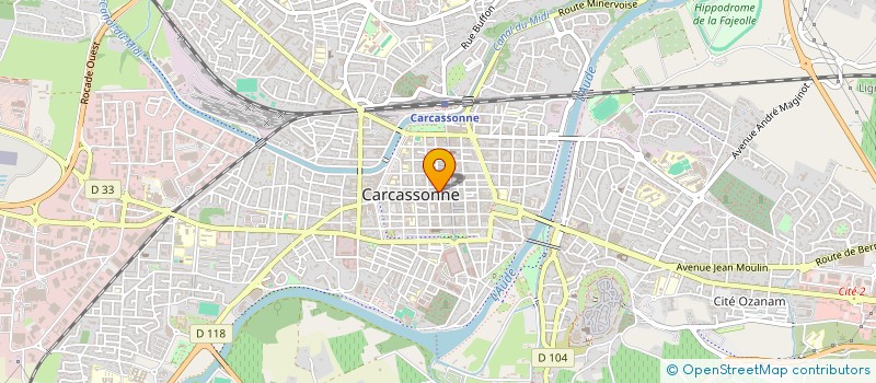 localisation de l'entreprise SCI PONT DES MARCHANDS à CARCASSONNE