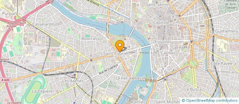 localisation de l'entreprise SCI PONT NEUF 31 à TOULOUSE