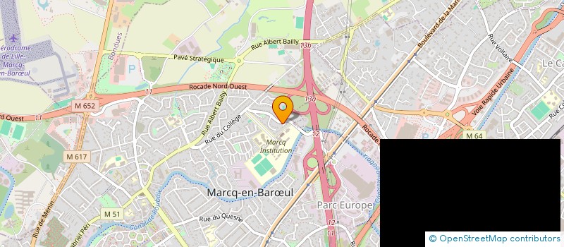 localisation de l'entreprise SCI PONT NEUF 94 à MARCQ-EN-BARŒUL