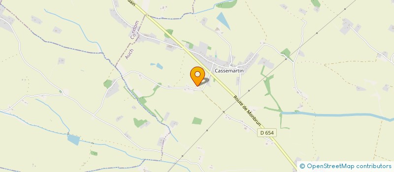 localisation de l'entreprise SCI PONT PEYRIN  BEAUPUY