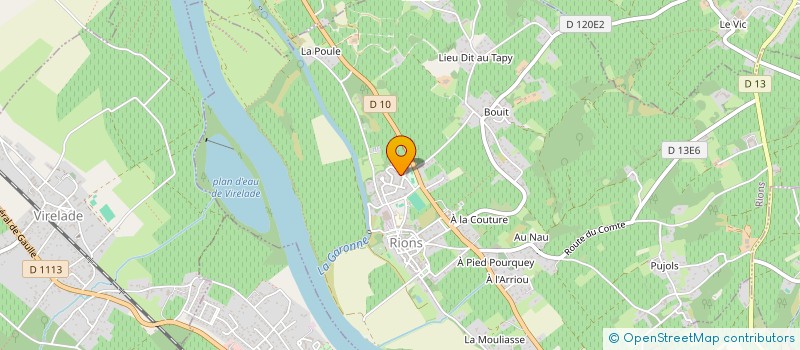 localisation de l'entreprise SCI PONTAC  CARDAN