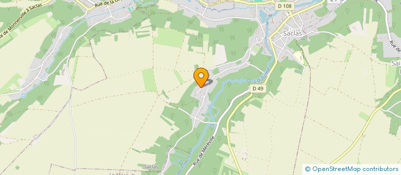 localisation de l'entreprise SCI PONTACHAT  GUILLERVAL