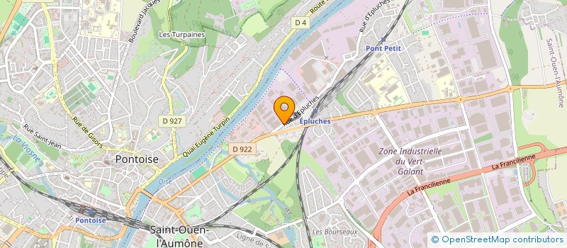 localisation de l'entreprise SCI PONTAULT à SAINT-OUEN-L'AUMONE