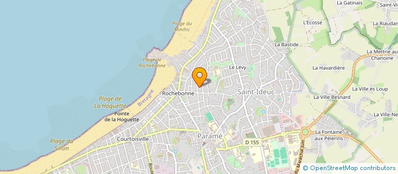 localisation de l'entreprise SCI PONTE  SAINT-MALO