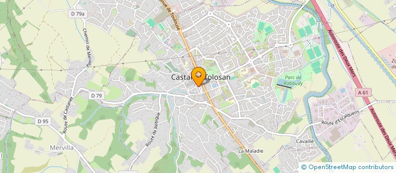localisation de l'entreprise SCI PONTELS  CASTANET-TOLOSAN